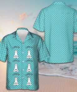 Meditating Alpaca Llamastay Hawaiian Shirt Cool Summer Shirts For Guys Gifts For Alpaca Lovers