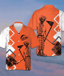 Your Hole Is My Goal Hawaiian Shirt Beach Button Up Gifts For Golf Lovers
