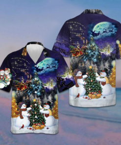 Christmas Night With Family Hawaiian Shirt Funny Christmas Shirt Gifts For Brother