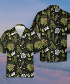 Chiefin Native American Hawaiian Shirt Tropical Button Up Shirt Gifts For Cousin