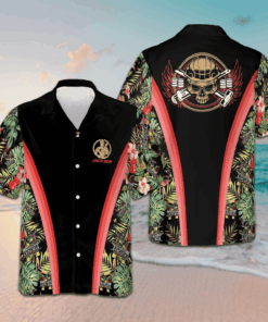 Custom Oilfield Man Tropical Hawaiian Shirt Beach Button Up Shirt Gifts For Oilfield Workers