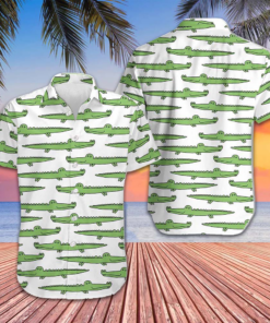Crocodile Hawaiian Shirt Button Up Summer Shirts For Men Gifts For Cousin
