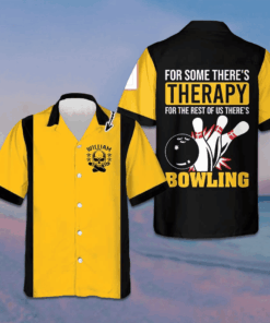 Custom For The Rest Of Us There's Bowling Hawaiian Shirt Gifts For Bowlers