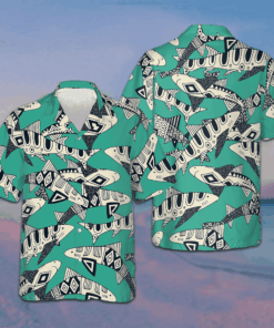 Shark Of The Ocean Hawaiian Shirt Shark Lover Men's Summer Shirts Sale
