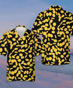 Falling Bitcoin Cryptocurrency Pattern Hawaiian Shirt Cool Summer Shirts For Guys Best Gifts