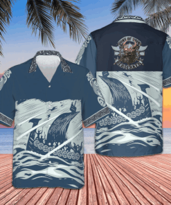 Sons Of Odin Berserker Hawaiian Shirt Vacation Button Down Shirts Gifts For Him