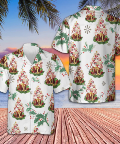 Christmas Tree Sloths Hawaiian Shirt Funny Xmas Shirt Gifts For Sloth Lovers