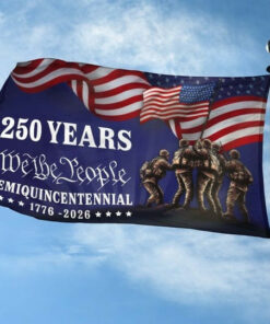 United States Veteran Flag We The People 250th Anniversary Semiquincentennial
