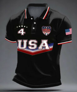 USA Soccer 2026 World Cup Polo Shirt Game Day Merch Gifts For USA Soccer Supporter