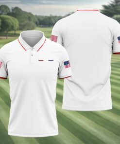United States Of America 250 Years Golf Shirt US Flag Patriotic Apparel Present For Brother