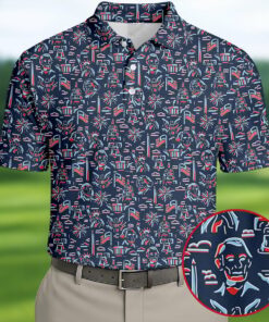 America 250Th Anniversary Polo Shirt Men's Apparel Patriotic Gifts For Men
