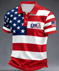 USA Soccer 2026 World Cup Polo Shirt Fashion Game Day Clothing Gifts For Team USA Fans