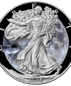 2026 U.S. Eagle Artemis II 1 oz Silver Coin