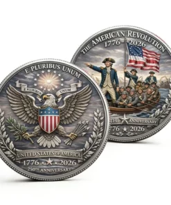 2026 American Revolution Coin 250th Anniversary Eagle Patriotic Gift Decor