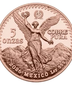 2026 Liberia Libertad 45th Anniversary Copper Proof Coin