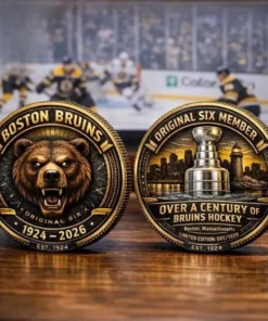 2026 Bruins 102Nd Anniversary Centennial Challenge Coin