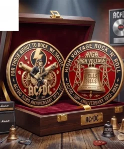 AC-DC 53rd Anniversary Commemorative Coin 2026