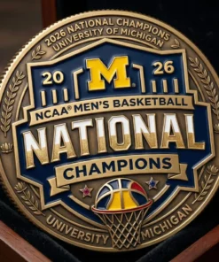 Michigan 2026 National Champions Coin University of Michigan Commemorative Coin