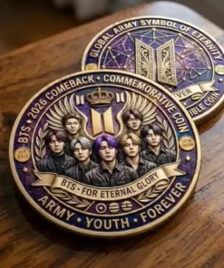 BTS 2026 Comeback Commemorative Coin