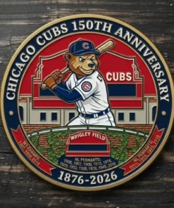 Cubs Mascot 150Th Anniversary Commemorative Coin 2026
