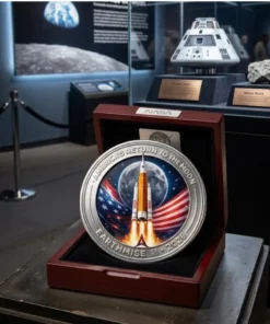 NASA Artemis II 2026 America’s Return to the Moon Commemorative Coin (no box)