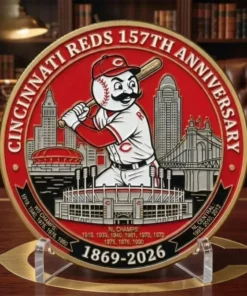 Reds 157Th Anniversary Commemorative Coin 2026