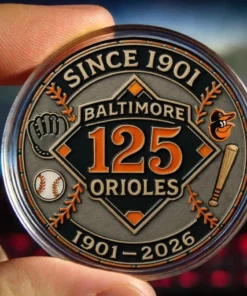 Baltimore City Oriole 125Th Anniversary Commemorative Coin 2026