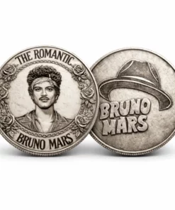 Bruno Mars The Romantic Tour 2026 Coins