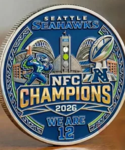 Seahawks 2026 Championship Commemorative Coin