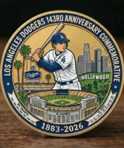 Los Angeles 143Rd Anniversary Coin 1883-2026