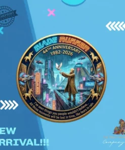 Runner 1982-2026 44Th Anniversary Coin