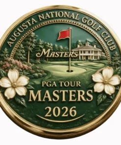 New 2026 Masters Golf Tournament - Augusta National Tour Coin
