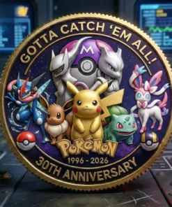 Pokemon 30Th Anniversary 2026 Coin