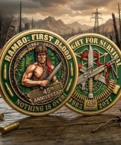 Rambo First Blood 45Th Anniversary Collector Coin 2026