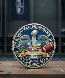 Seahawk Super Bowl Champions 2026 Collectible Coin