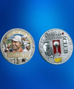 Scheffler 2026 Masters Coin