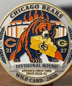 Bears 2026 Wild Card Commemorative Coin