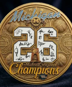 Michigan Wolverines 2026 Midwest Regional Champions Coin NCAA Coins