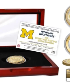 Michigan Wolverines 2026 NCAA Men's Basketball Champions Coin (No Box)