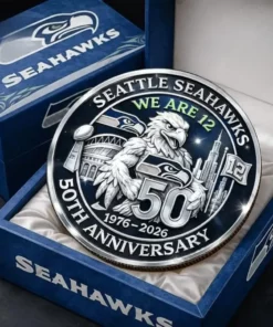 Seahawk 2026 Super Bowl LX World Champions Fan Coin – Football Collectible