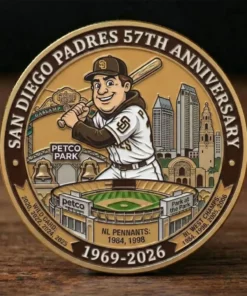 Padres 57Th Anniversary Commemorative Coin 2026