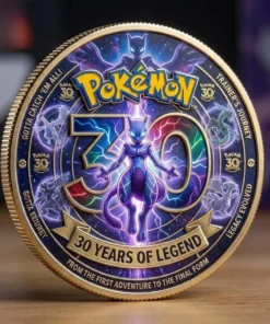 Pokemon Beyond All Evolution 30Th Anniversary Collector Coin 2026