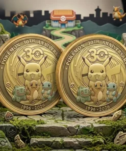Pokemon 30Th Anniversary Commemorative Coin 1996-2026