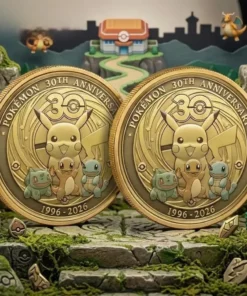 Pokemon 30Th Anniversary Commemorative 1996-2026 Gift For Fans Coin