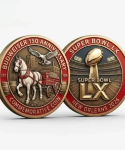 Budweiser Super Bowl Lx Commemorative Coin 2026