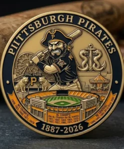 Pittsburgh 139Th Anniversary Commemorative Challenge Coin 2026