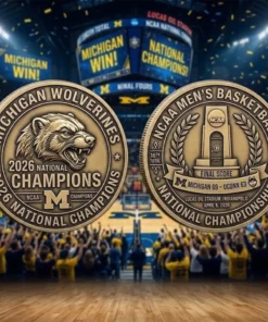 MIchigan Wolverinesz 2026 Ncaa Commemorative Coin