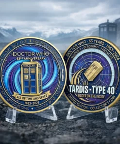 Doctor Who 63Rd Anniversary Tardis Type 40 Commemorative Coin 2026