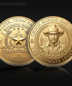 Chuck Norris The Ultimate Legend 1940 2026 Commemorative Coin