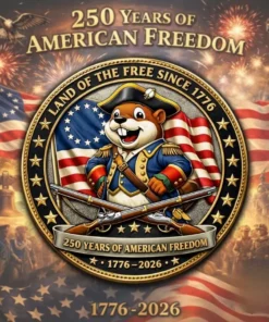 Land Of The Free Since 1776 250 Years Of American Freedom 1776-2026 Coin